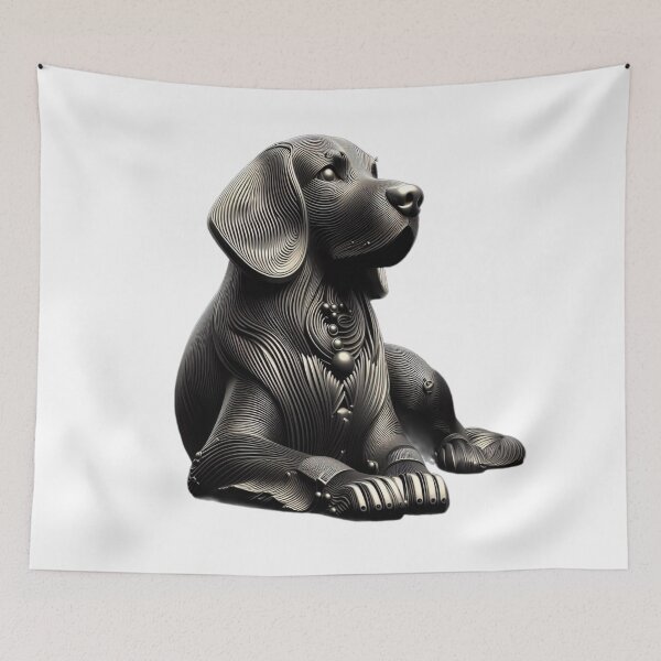 Item preview,  dog statue designed and sold by zdzdesigner.