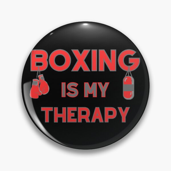Item preview, Boxing Is My Therapy | Boxer | Boxing Fan | Fitness Boxing designed and sold by ShopCoolStop.