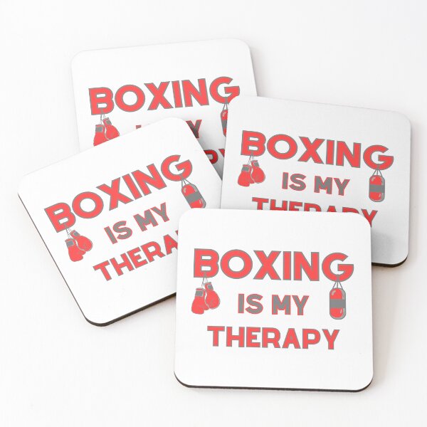 Item preview, Boxing Is My Therapy | Boxer | Boxing Fan | Fitness Boxing designed and sold by ShopCoolStop.