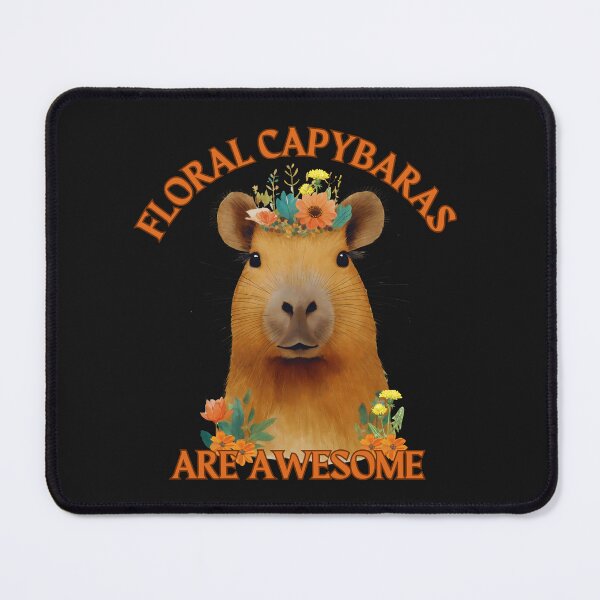 Item preview, Floral Capybaras Are Awesome designed and sold by elynne9.