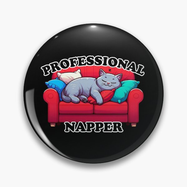Item preview, Cat Nap Champion: Cozy Couch Snooze designed and sold by vk09.