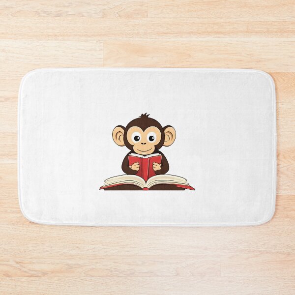 Item preview, Monkey Reading A Book designed and sold by Majestic Paws.