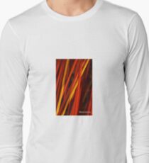 Red Centre Long Sleeve T-Shirt
