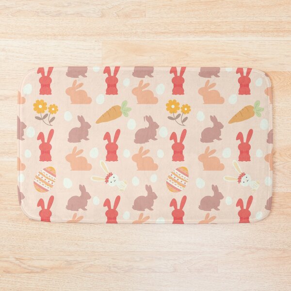 Item preview, Easter Bunny Pattern Design in Trendy Color designed and sold by jteart.