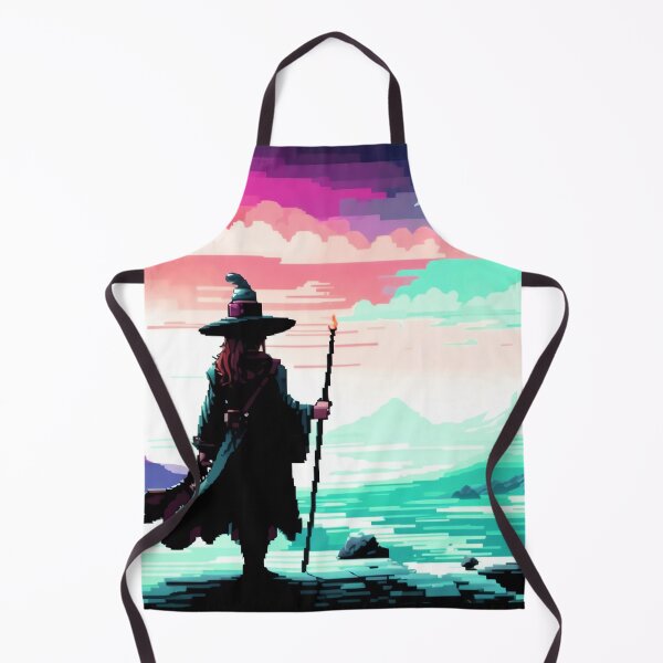 Item preview, Pixel Witch Fantasy Landscape designed and sold by Occult Designs.