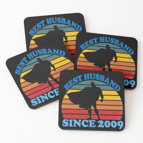 Item preview, Best Husband Since 2009 Epic Matching Wedding Anniversary designed and sold by Red-Gifts.