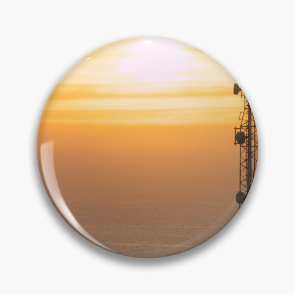 Item preview, Radio mast in the sunset designed and sold by rhosbahu.