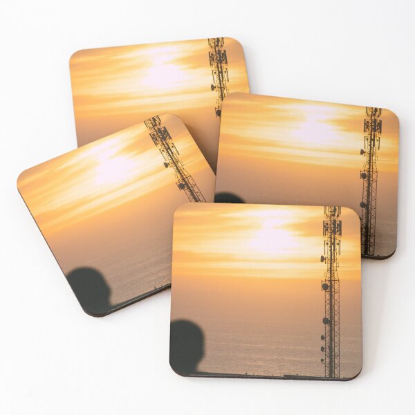 Item preview, Radio mast in the sunset designed and sold by rhosbahu.
