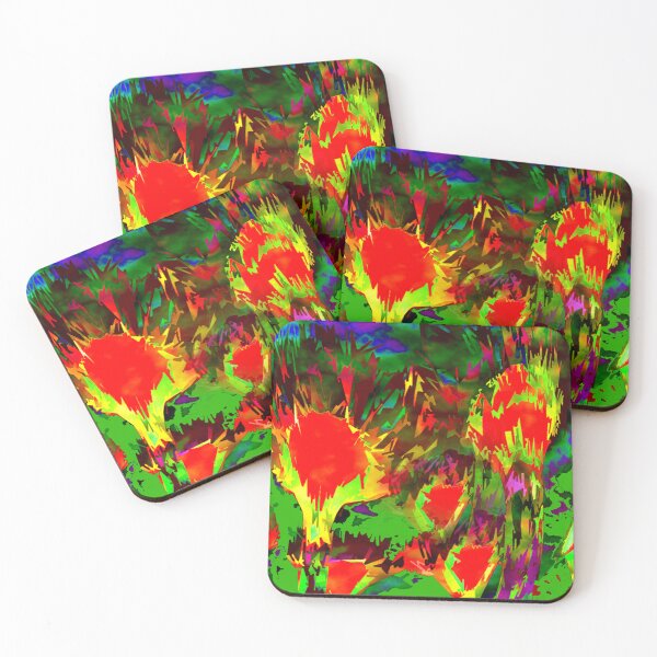 Item preview, Abstract Thistle Plants at Sunrise designed and sold by Carlo Varo.