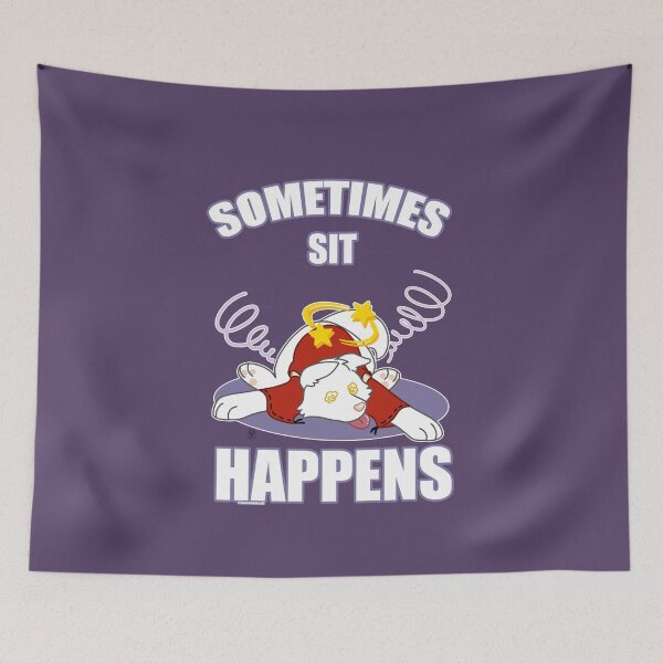 Item preview, Sit Happens designed and sold by Yokai-Temple.