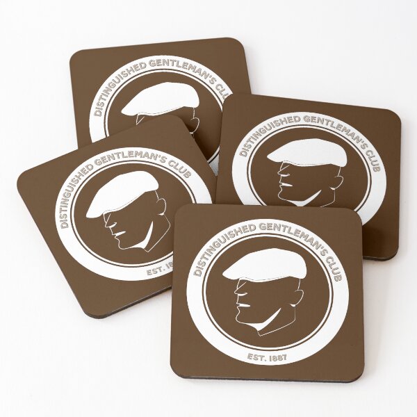 Item preview, Distinguished Gentleman's Club Badge designed and sold by Graphic-Knight.