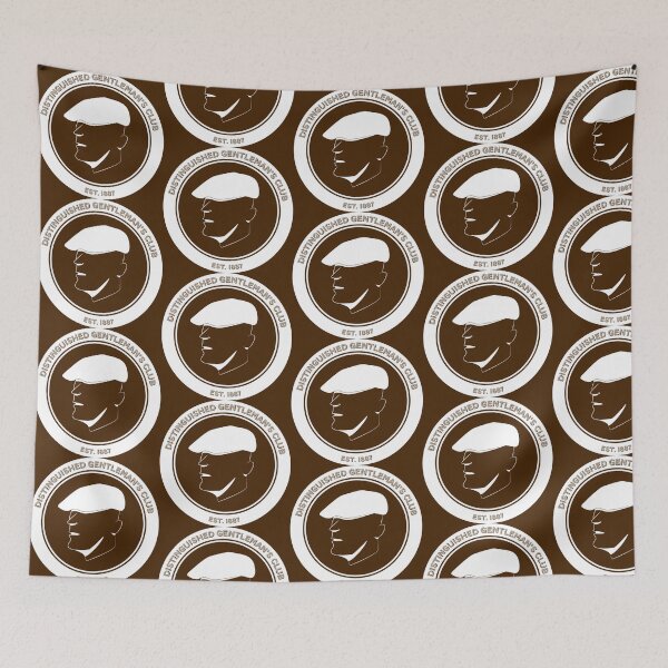 Item preview, Distinguished Gentleman's Club Badge designed and sold by Graphic-Knight.