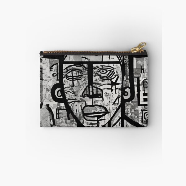 Item preview, Visual Complexity: Monochrome Abstract Poster" designed and sold by FanoloHandford.