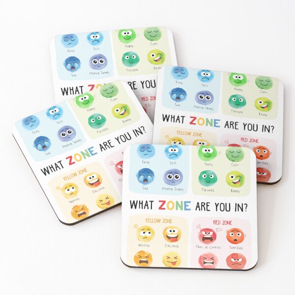 Item preview, Zones of regulation designed and sold by lightsaltdesign.
