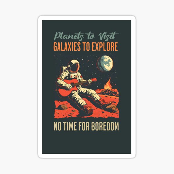 Cosmic Explorer Sticker