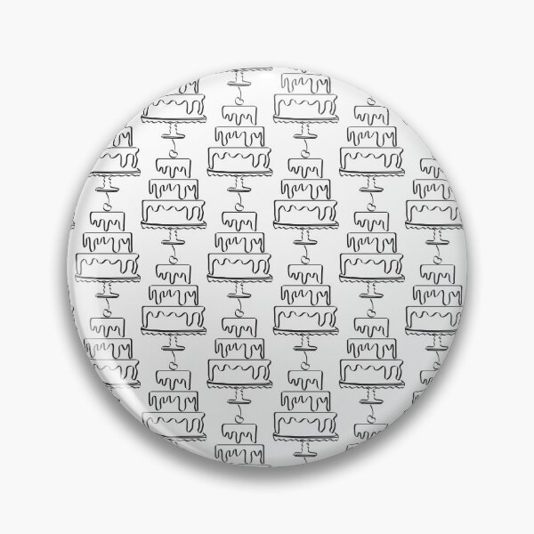 Item preview, Cake Abstract Funny Illustration in Modern Style for Birthday  designed and sold by Angela Cini.