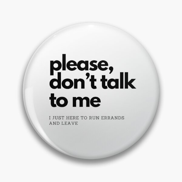 Item preview, Please Don't Talk To Me - I'm Running Errands designed and sold by anne-dromeda.