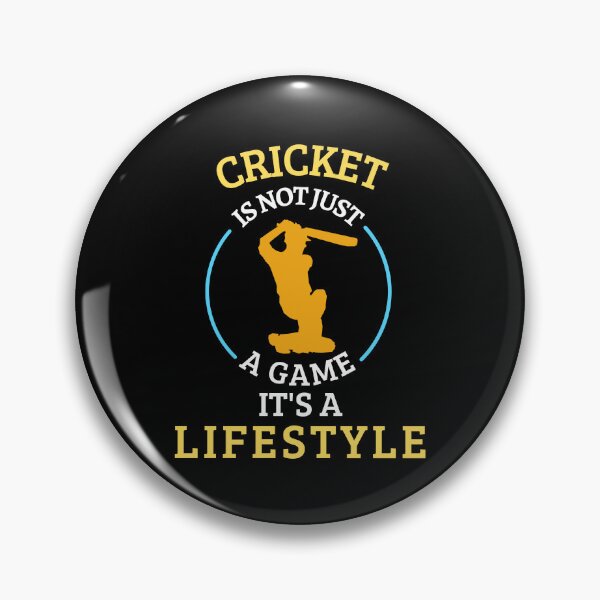 Item preview, Cricket is not a game it's a lifestyle designed and sold by greenbluearts.