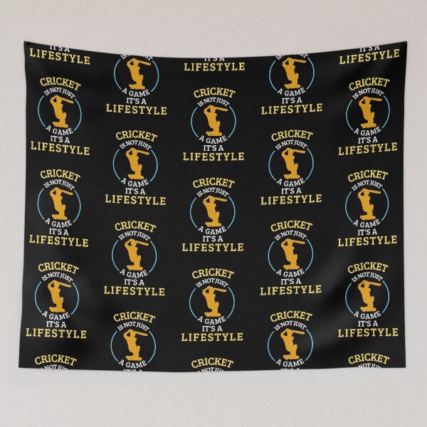 Item preview, Cricket is not a game it's a lifestyle designed and sold by greenbluearts.