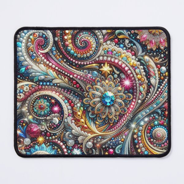 Item preview, Sparkle in Elegance with our Colorful Diamonds Fabric designed and sold by Rui Fernandes.