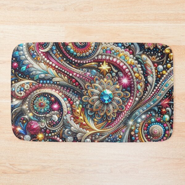 Item preview, Sparkle in Elegance with our Colorful Diamonds Fabric designed and sold by Rui Fernandes.