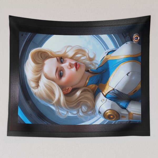 Item preview, Adrienne Jade Beautiful AI Concept Art Illustration Portrait by Xzendor7 designed and sold by Xzendor7 Digital Art Creations.