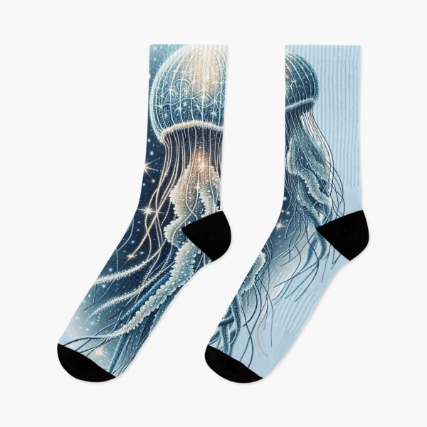 Item preview, Silk Thread Jellyfish Beauty designed and sold by AnalajiaDesigns.