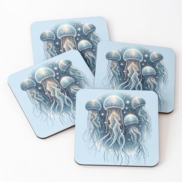 Item preview, Silk Thread Jellyfish Beauty designed and sold by AnalajiaDesigns.
