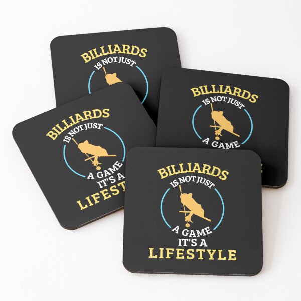 Item preview, Billiards is not a game it's a lifestyle designed and sold by greenbluearts.