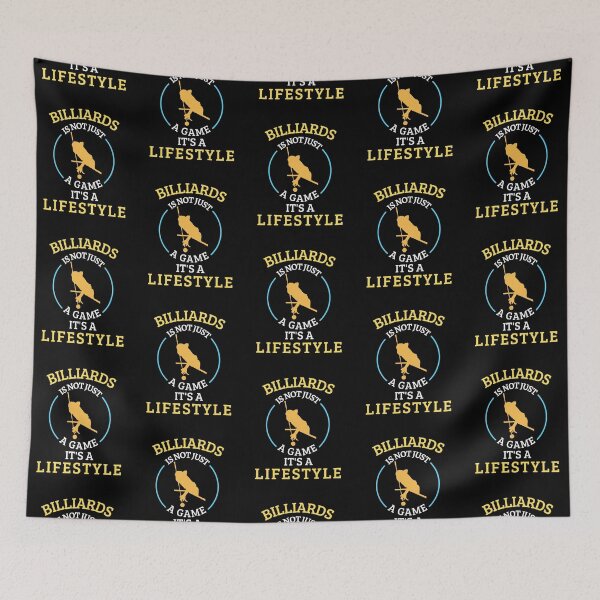 Item preview, Billiards is not a game it's a lifestyle designed and sold by greenbluearts.