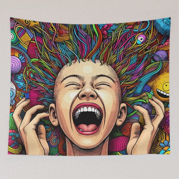 Item preview, Crazy with excitement designed and sold by Gacram.