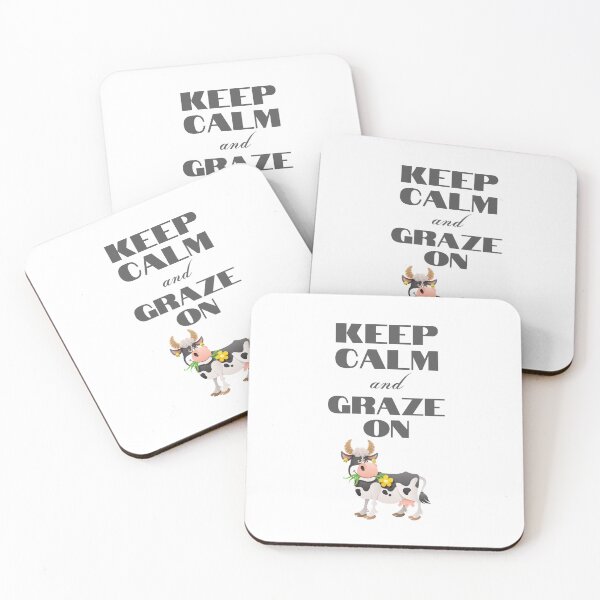 Item preview, "Keep Calm and Graze On" T-Shirt and Graphic designed and sold by DesignsbySimons.