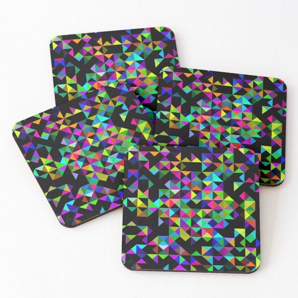 Artikelvorschau, Abstraktes buntes pixeliges Fraktal 27 entworfen und verkauft von SXW Designs.