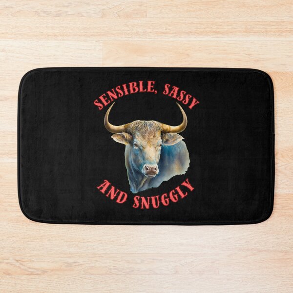 Item preview, Sensible, Sassy, And Snuggly. taurus astrology designed and sold by ZodiacWonders.