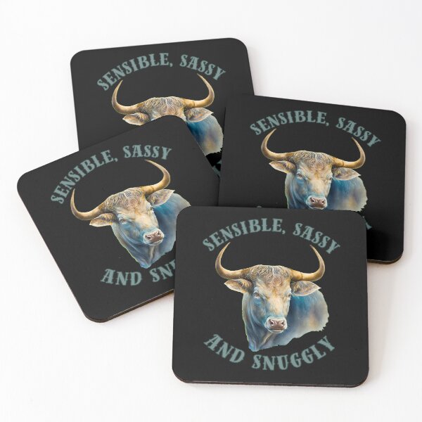Item preview, Sensible, Sassy, And Snuggly. taurus horoscope designed and sold by ZodiacWonders.