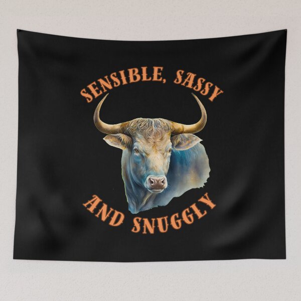 Item preview, Sensible, Sassy, And Snuggly. taurus constellation designed and sold by ZodiacWonders.