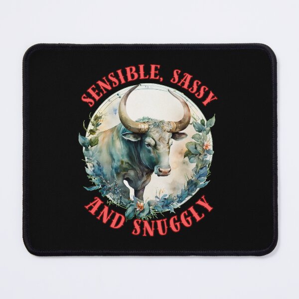 Item preview, Sensible, Sassy, And Snuggly. taurus star sign designed and sold by ZodiacWonders.