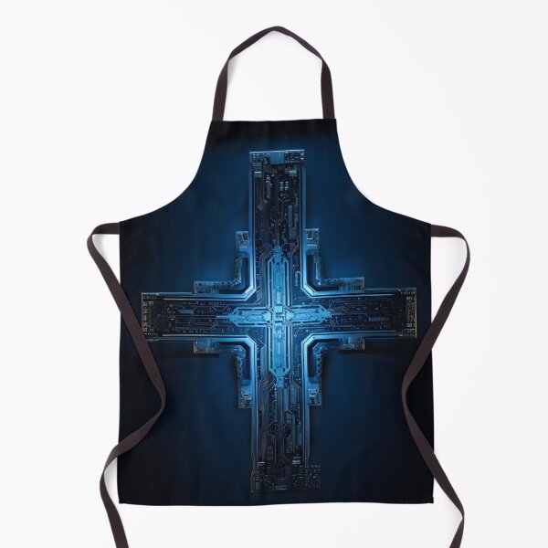 Item preview, Digital electronic circuit board cross designed and sold by dcrc.