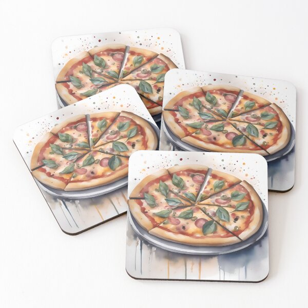Item preview, National Pizza Week C - Watercolors designed and sold by Oldetimemercan.