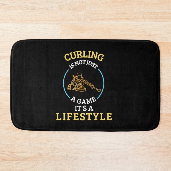 Item preview, Curling is not a game it's a lifestyle designed and sold by greenbluearts.
