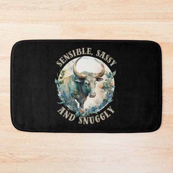 Item preview, Sensible, Sassy, And Snuggly. cute taurus designed and sold by ZodiacWonders.