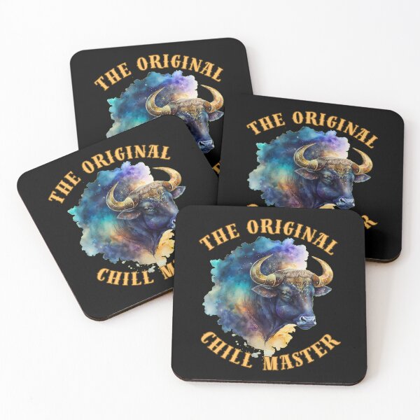 Item preview, The Original Chill Master. taurus sign designed and sold by ZodiacWonders.