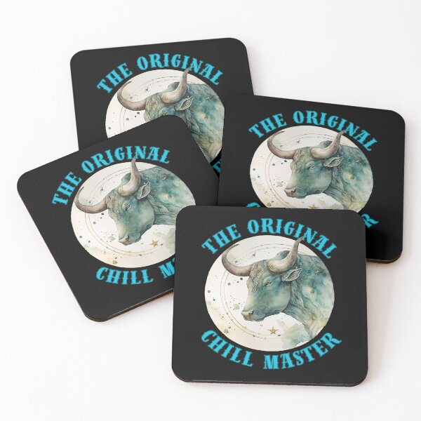 Item preview, The Original Chill Master. taurus astrological sign designed and sold by ZodiacWonders.