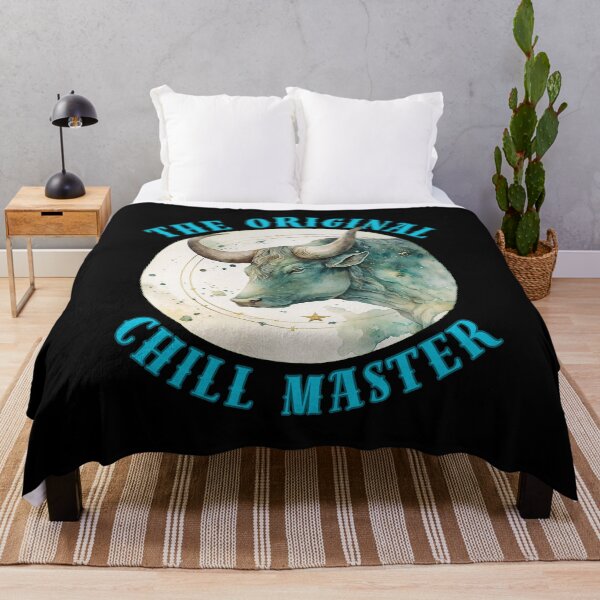 Item preview, The Original Chill Master. taurus astrological sign designed and sold by ZodiacWonders.