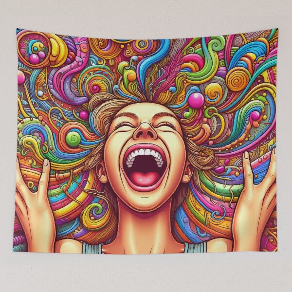 Item preview, The Lady of Hidden Colors designed and sold by Gacram.