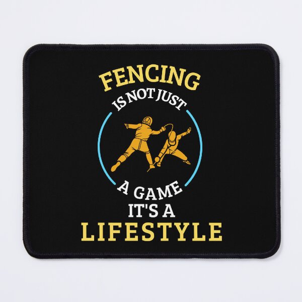 Item preview, Fencing is not a game it's a lifestyle designed and sold by greenbluearts.