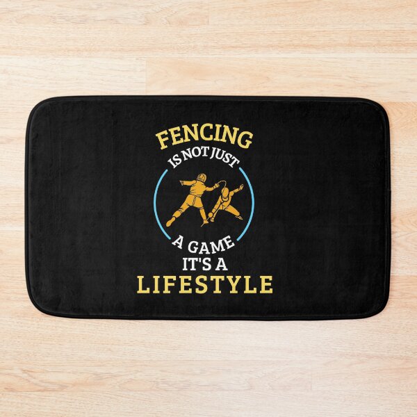 Item preview, Fencing is not a game it's a lifestyle designed and sold by greenbluearts.