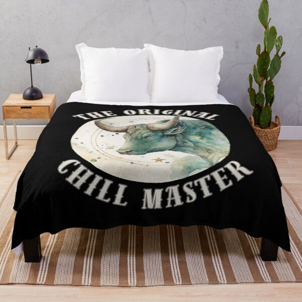 Item preview, The Original Chill Master. taurus sayings designed and sold by ZodiacWonders.