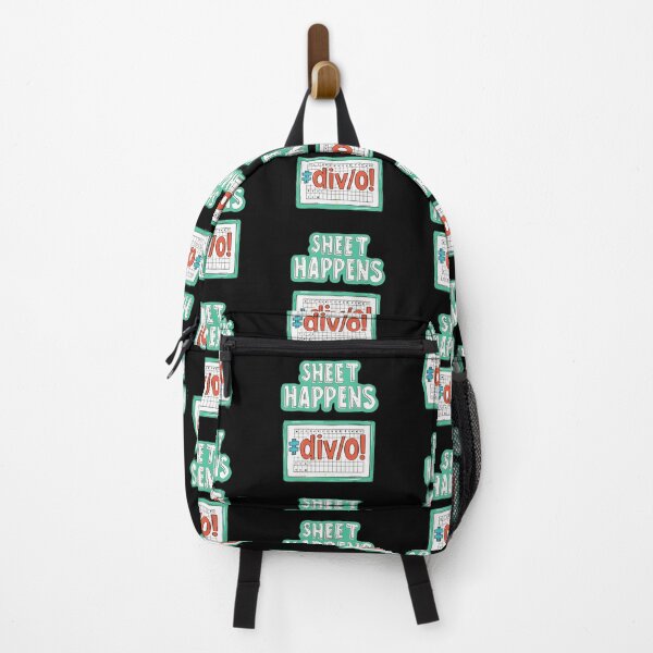 Item preview, Sheet Happens #DIV/0! - Excel Spreadsheet, Shit Happens, Office designed and sold by TheRealmWithin.