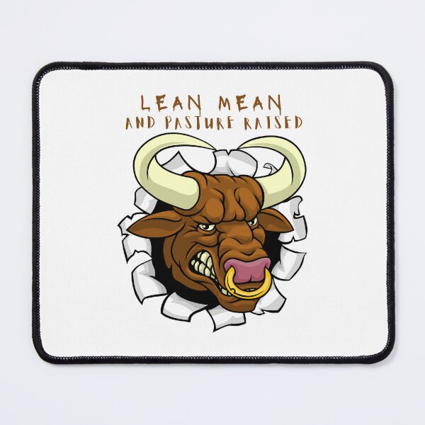 Item preview, "Lean Mean and Pasture Raised" T-Shirt and Graphic designed and sold by DesignsbySimons.